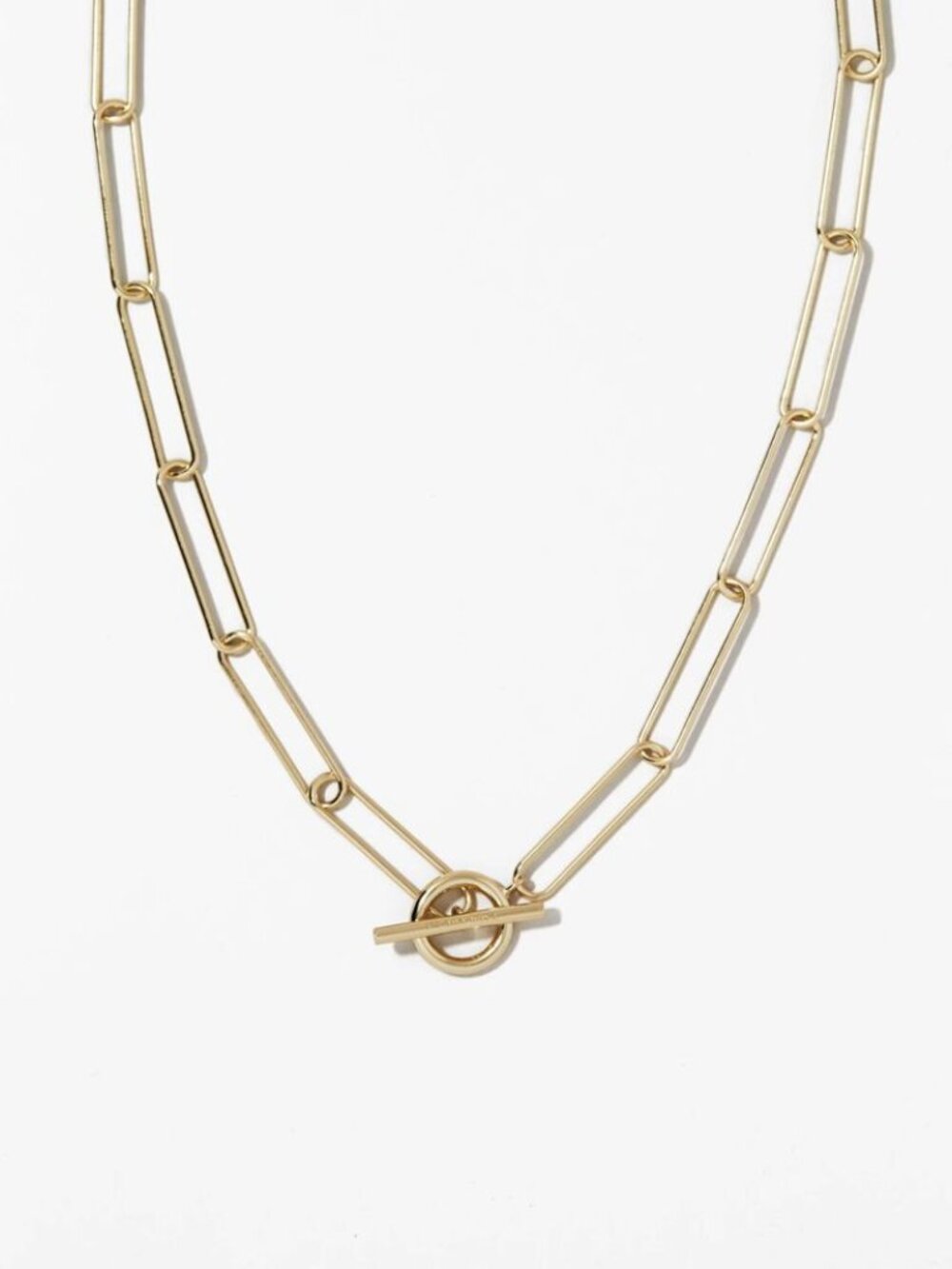 Ana Luisa Paper Clip Chain Necklace - Alyssa